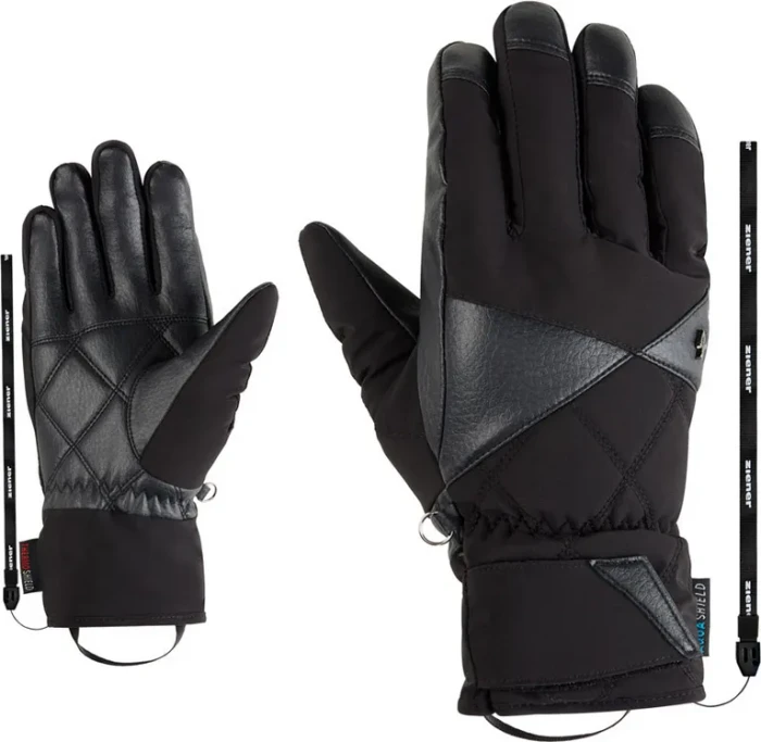 Ziener Koana AS PR Skihandschuhe schwarz (Damen)