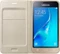 Samsung Flip Wallet für Galaxy J1 gold Vorschaubild