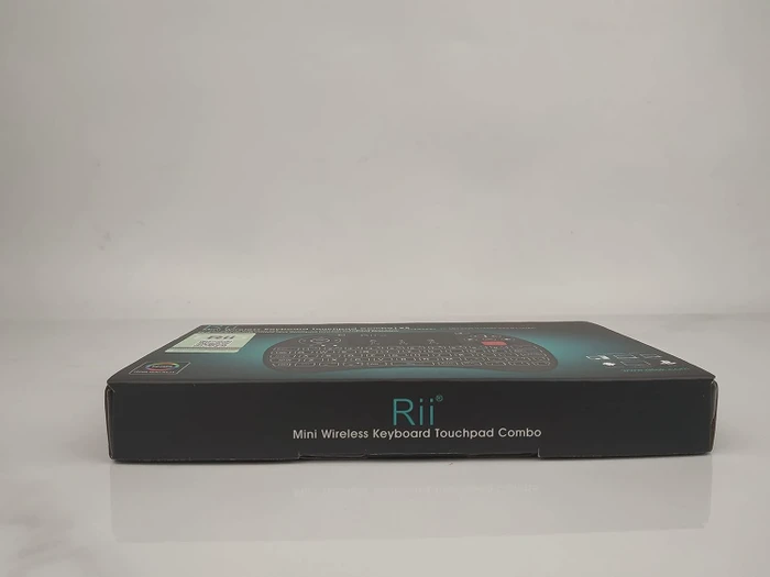 Riitek Rii X8 Mini Keyboard, schwarz, USB, DE