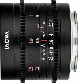 Laowa 9mm T2.9 Zero-D Cine für Canon RF schwarz