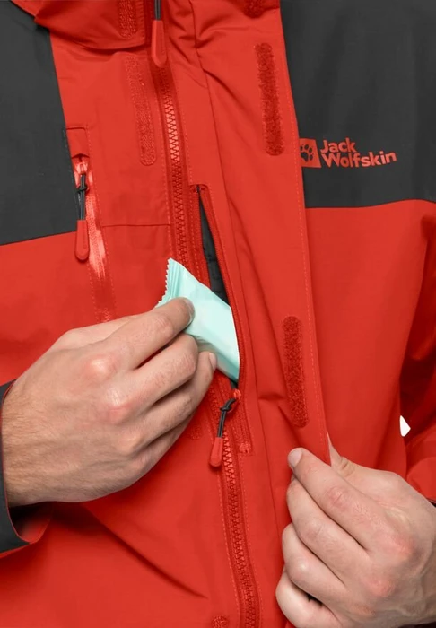 Jack Wolfskin Jasper Funktionsjacke strong red (Herren)