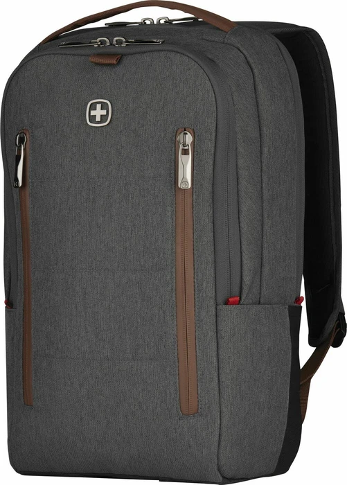 Wenger CityUpgrade Rucksack 16" mit Umhängetasche grau