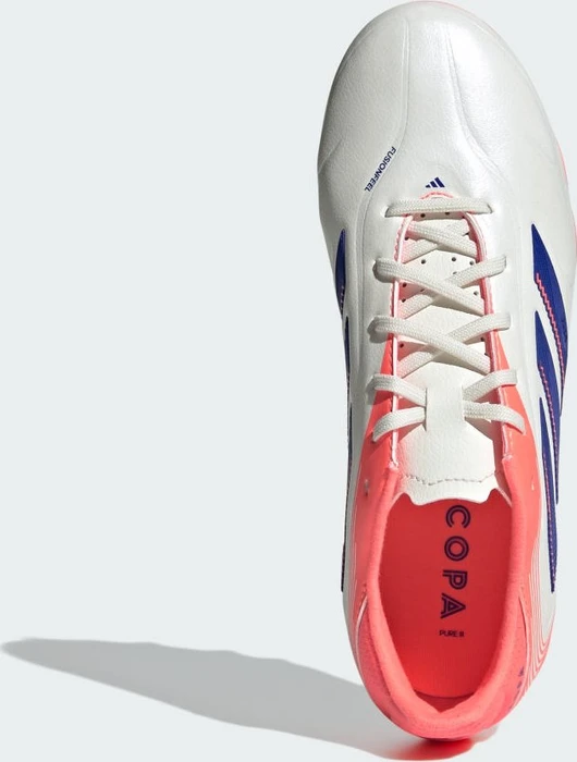 adidas Copa Pure 3 League FG/MG off white/lucid blue/signal coral (Junior)