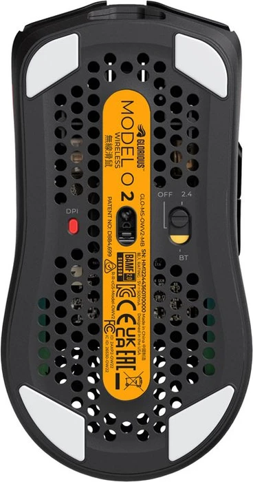 Glorious Model O 2 Wireless schwarz matt, USB/Bluetooth