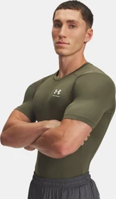 Under Armour HeatGear Armour Funktionsshirt kurzarm carbon heather/black (Herren)