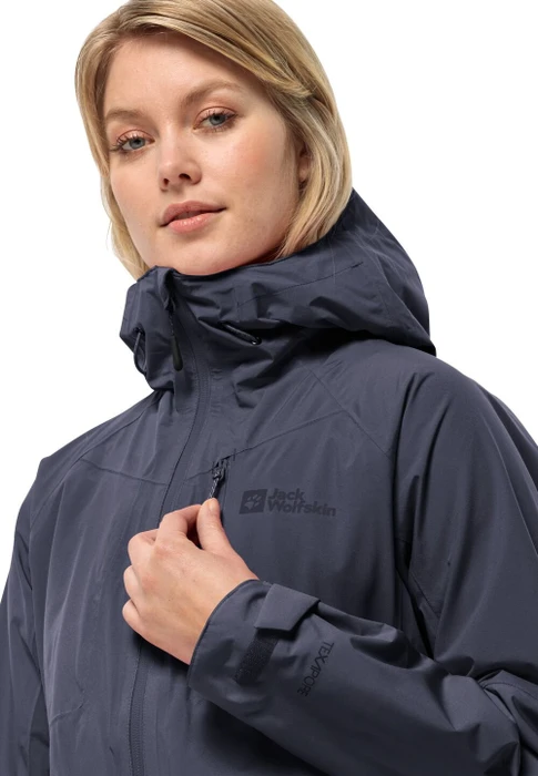 Jack Wolfskin Eagle Peak 2L Funktionsjacke graphite (Damen)