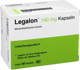 kohlpharma Legalon 140mg Hartkapseln, 60 Stück