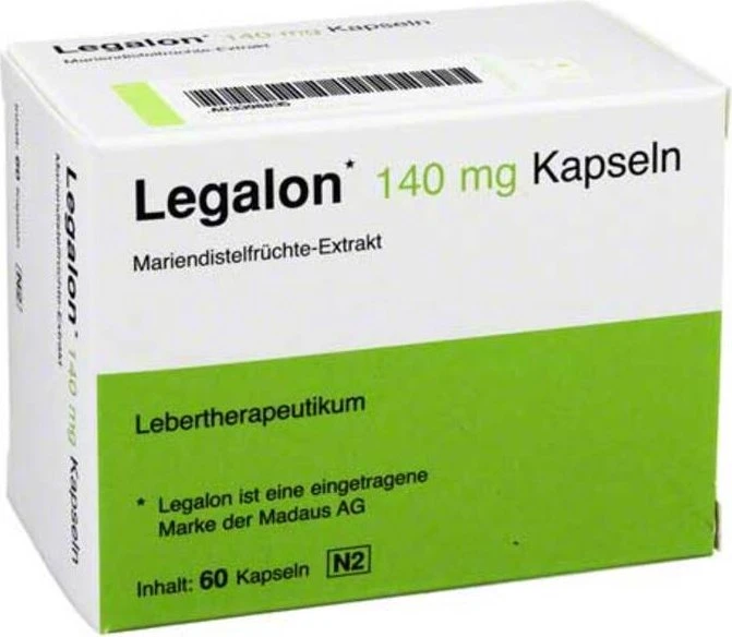 kohlpharma Legalon 140mg Hartkapseln, 60 Stück