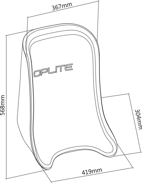 Oplite NitroKart USR Universal-Sitzverkleinerer, schwarz (OP-NK77-SR) – Bild 6