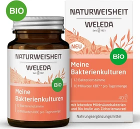 Weleda Naturweisheit Meine Bakterienkulturen Kapseln, 40 Stück