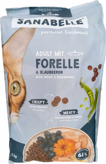 Sanabelle Adult mit zarter Forelle, 2kg