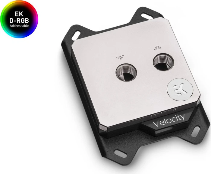 EK Water Blocks Quantum Line EK-Quantum Velocity D-RGB AMD, Full Nickel