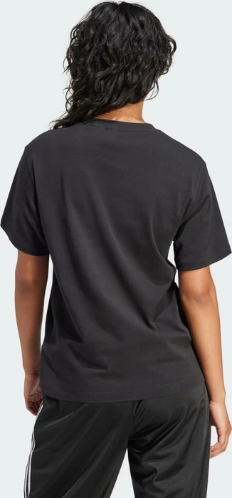 adidas Trefoil Regular T-Shirt kurzarm schwarz (Damen)