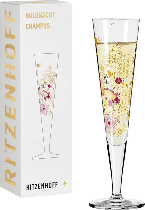 Ritzenhoff Goldnacht Champagnerglas von Kathrin Stockebrand 205ml