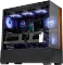 Cooler Master Elite 690 Wood Black, schwarz/braun, Glasfenster Vorschaubild