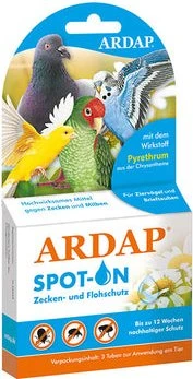 Ardap - Spot-On für Ziervögel Brieftauben, 8ml (2x 4ml)