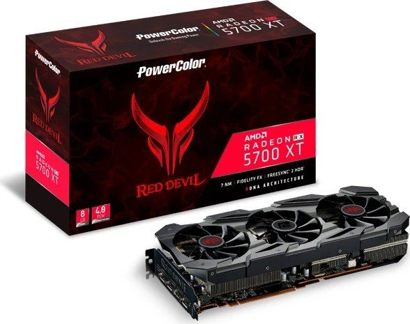 PowerColor Red Devil Radeon RX 5700 XT, 8GB GDDR6, HDMI, 3x DP