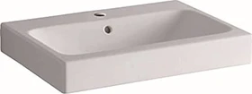Geberit iCon Waschtisch 60cm, Hahnloch mittig, weiß