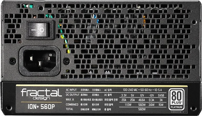 Fractal Design Ion+ 560P 560W, ATX 2.4