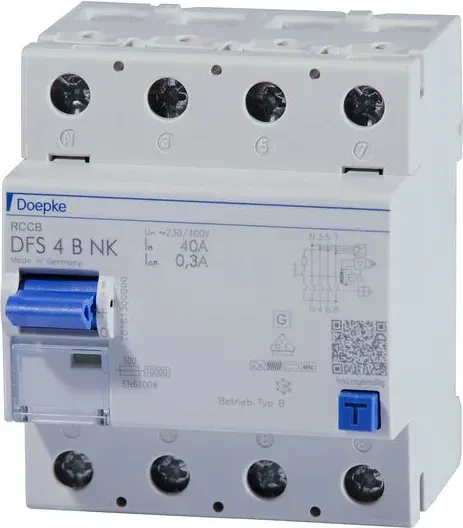 Doepke Fehlerstromschutzschalter DFS 4 040-4/0,30-B NK (09136995)