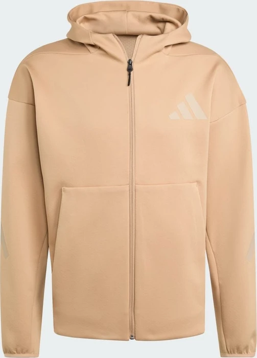 adidas Z.N.E. Zip Hoodie warm sandstone/clay brown (Herren)