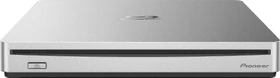 Pioneer BDR-XS07TS, SlimLine silber, USB-C 3.0
