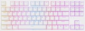 Genesis Thor 404 TKL, weiß, LEDs RGB, hot-swap, Gateron Pro YELLOW, USB, US (NKG-2070)