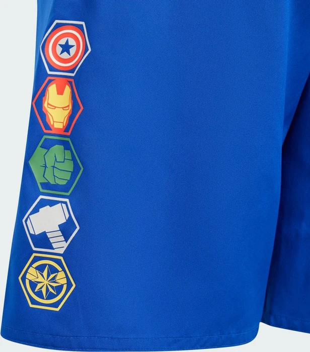 adidas x Marvels Avengers Badeshorts royal blue/white (Junior)
