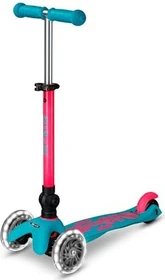 Micro Mini Micro Deluxe Foldable LED Kickboard marine pink