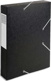 Exacompta Cartobox Archivbox 60mm, A4, schwarz
