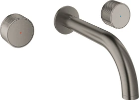 Grohe Atrio Private Collection 3-Loch-Waschtischbatterie 1/2" hard graphite gebürstet