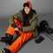 adidas Terrex Xperior 2L Insulated Tech Skihose lang semi impact orange/white (Herren) Vorschaubild