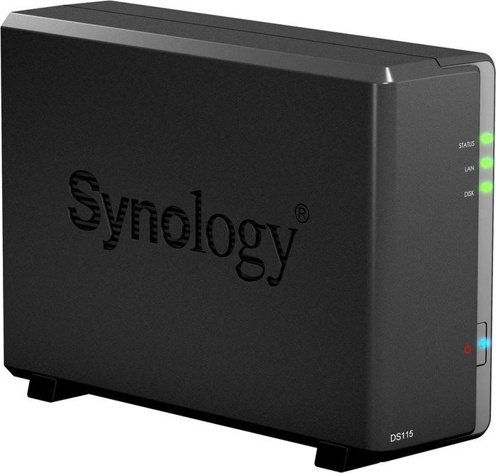 Synology DiskStation DS115, 512MB RAM, 1x RJ-45 1000Base-T, 1x USB-A 3.0