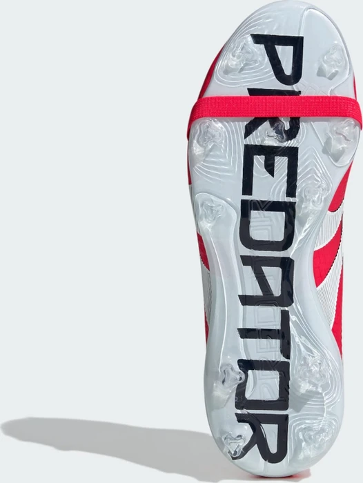 adidas Predator Elite Fold-Over Tongue FG lucid red/cloud white/core black (Junior)