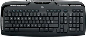Logitech Media Keyboard, PS/2, DE