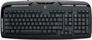 Logitech Media Keyboard, PS/2, DE