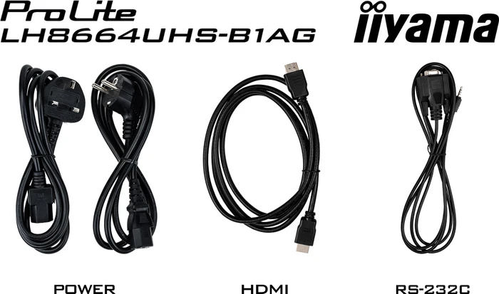 iiyama ProLite LH8664UHS-B1AG, 85.6"
