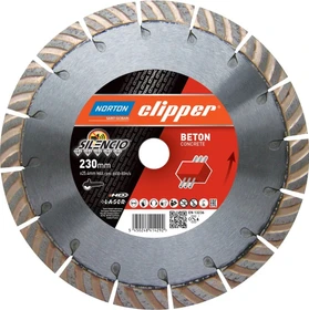 Norton Clipper Extreme Beton Silencio Diamanttrennscheibe, 230x2.8x22.23mm, 1 Stück