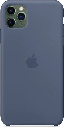 Apple Silikon Case für iPhone 11 Pro Max alaskablau