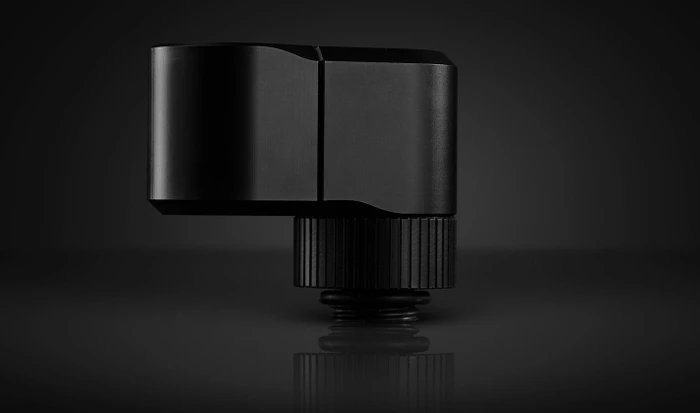 EK Water Blocks Quantum Line EK-Quantum Torque Rotary Offset 21, G1/4", 21mm Versatz, schwarz