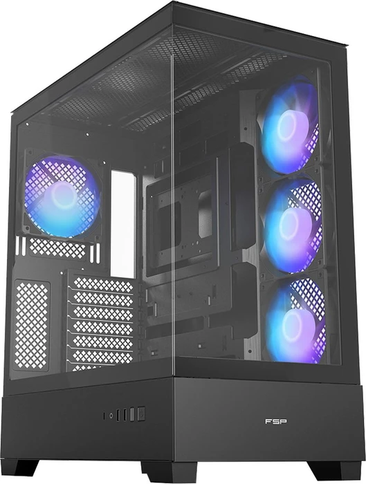 FSP M370 Black, Glasfenster