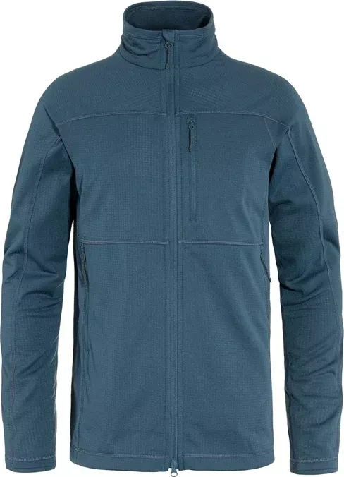 Fjällräven Abisko Lite Fleece Funktionsjacke indigo blue (Herren)