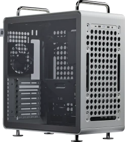 Cooler Master Qube 540 Moonstone, grau, Glasfenster (Q540-LGNN-S00)