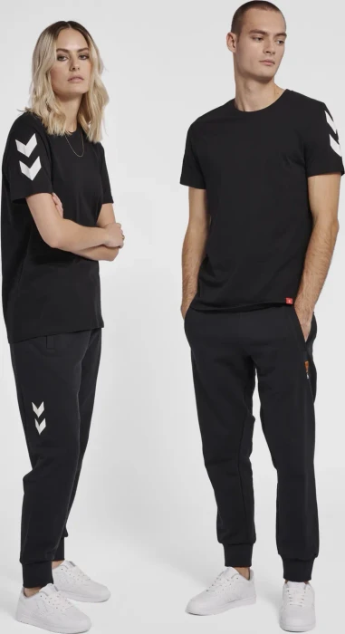 hummel Legacy Chevron T-Shirt kurzarm schwarz