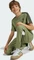 adidas Essentials 3-Streifen Cotton T-Shirt kurzarm tent green/black (Junior) Vorschaubild