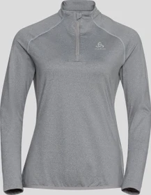 Odlo Carve Light 1/2 Zip Funktionsshirt langarm grey melange (Damen)