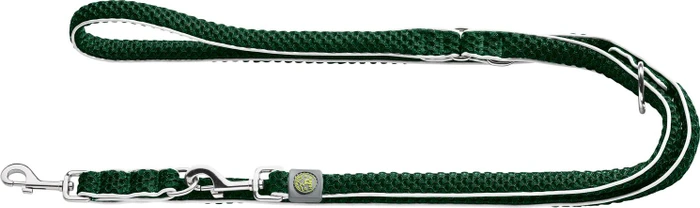 Hunter verstellbare Führleine Hilo 20/200, 2m, dunkelgrün