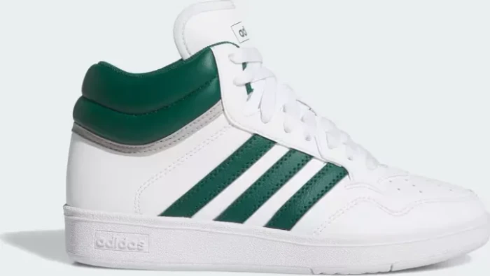 adidas Hoops Mid 4.0 cloud white/collegiate green/grey two (Junior)