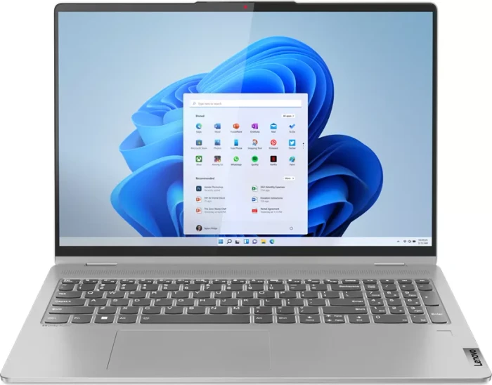 Lenovo IdeaPad Flex 5 16IAU7, Cloud Grey, Core i5-1235U, 16GB RAM, 512GB SSD, DE
