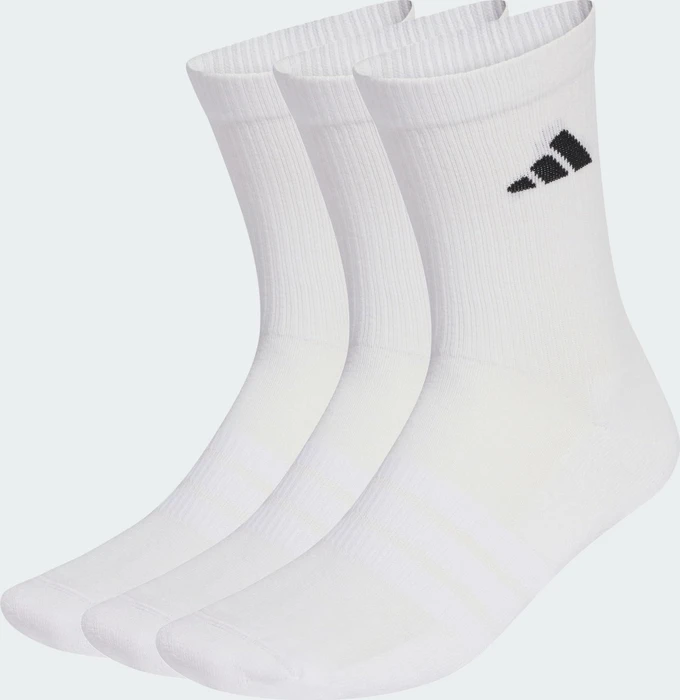 adidas Cushioned Crew Socken weiß/schwarz, 3 Paare